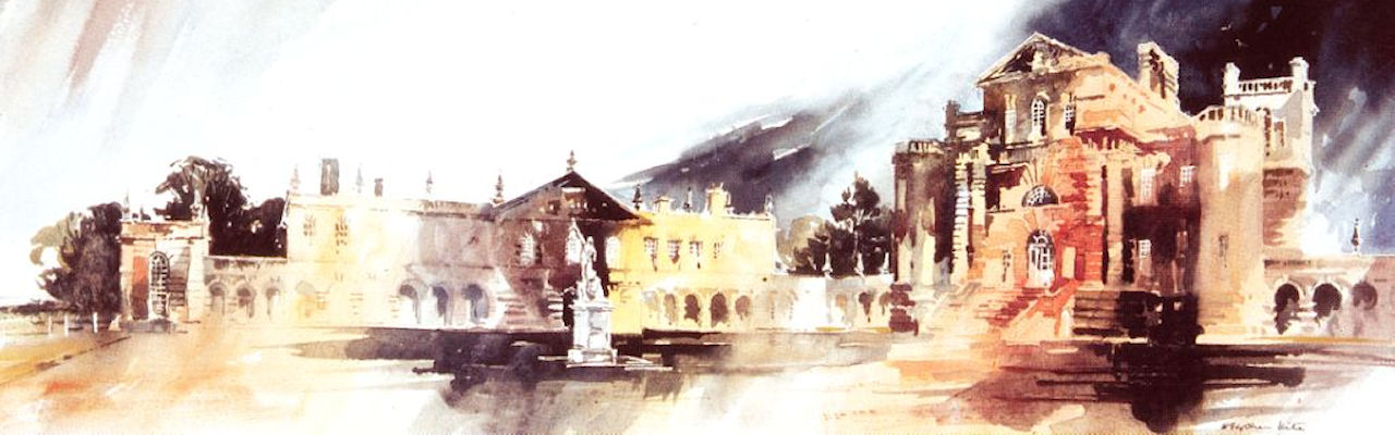 painting of Seaton Delaval Hall